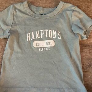 John galt green cropped shirt